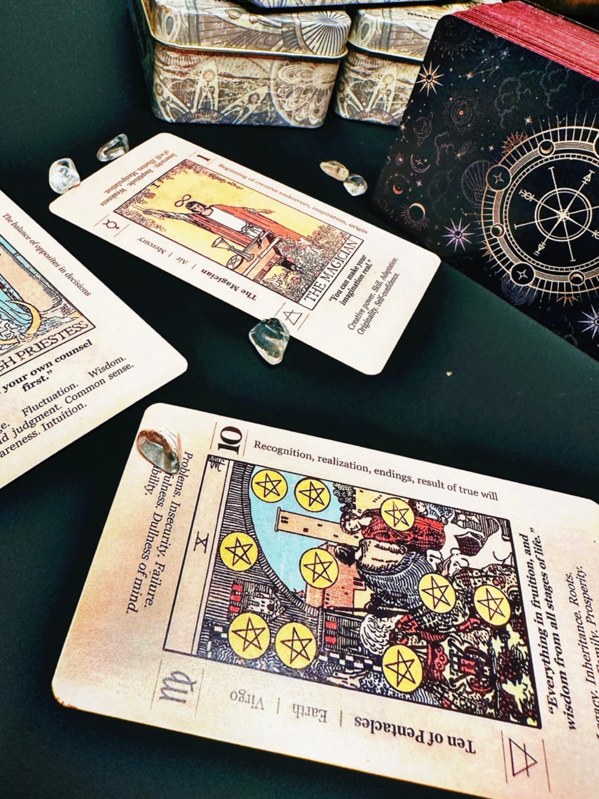 Meaning Tarot in Metaldose