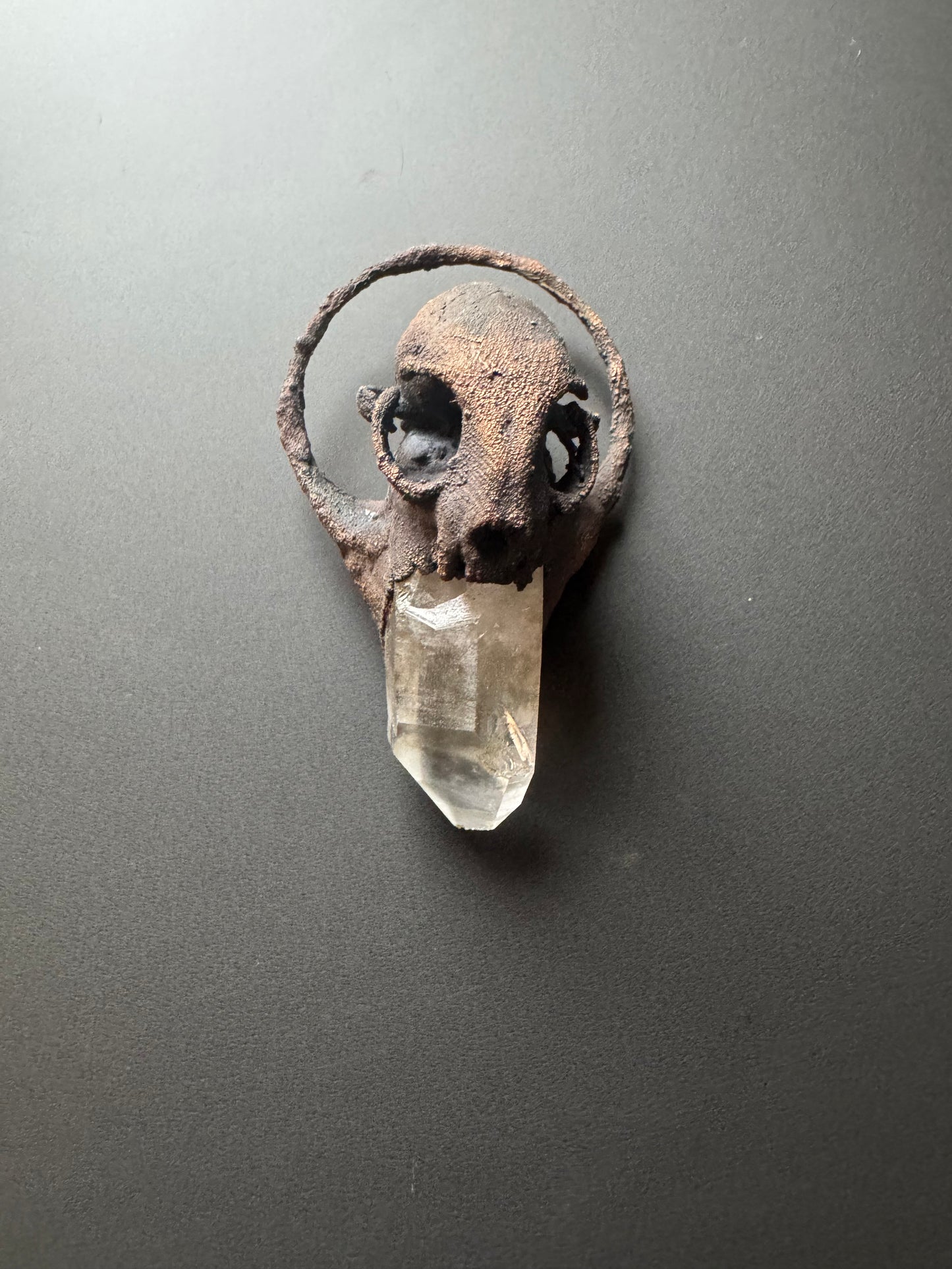 Catskull Lemurian Quarz Kette