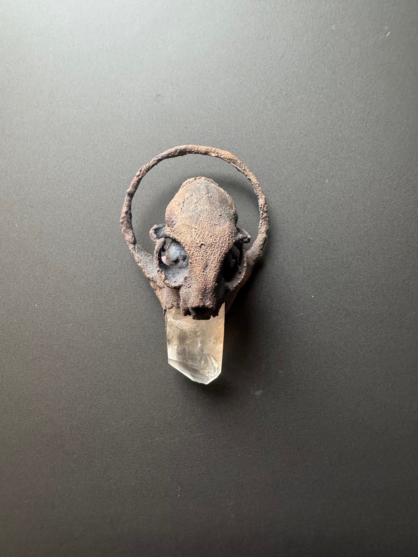 Catskull Lemurian Quarz Kette