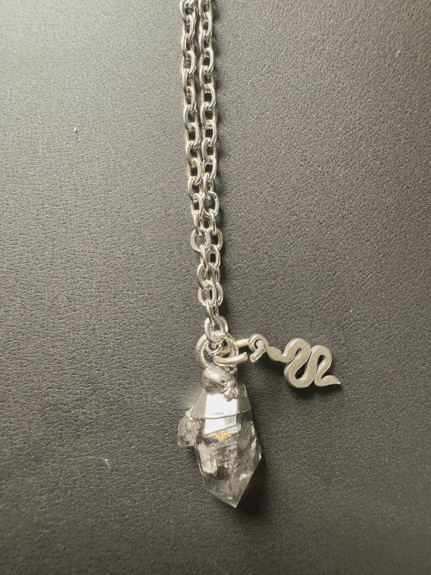 Herkimer Diamant Kette (silber)