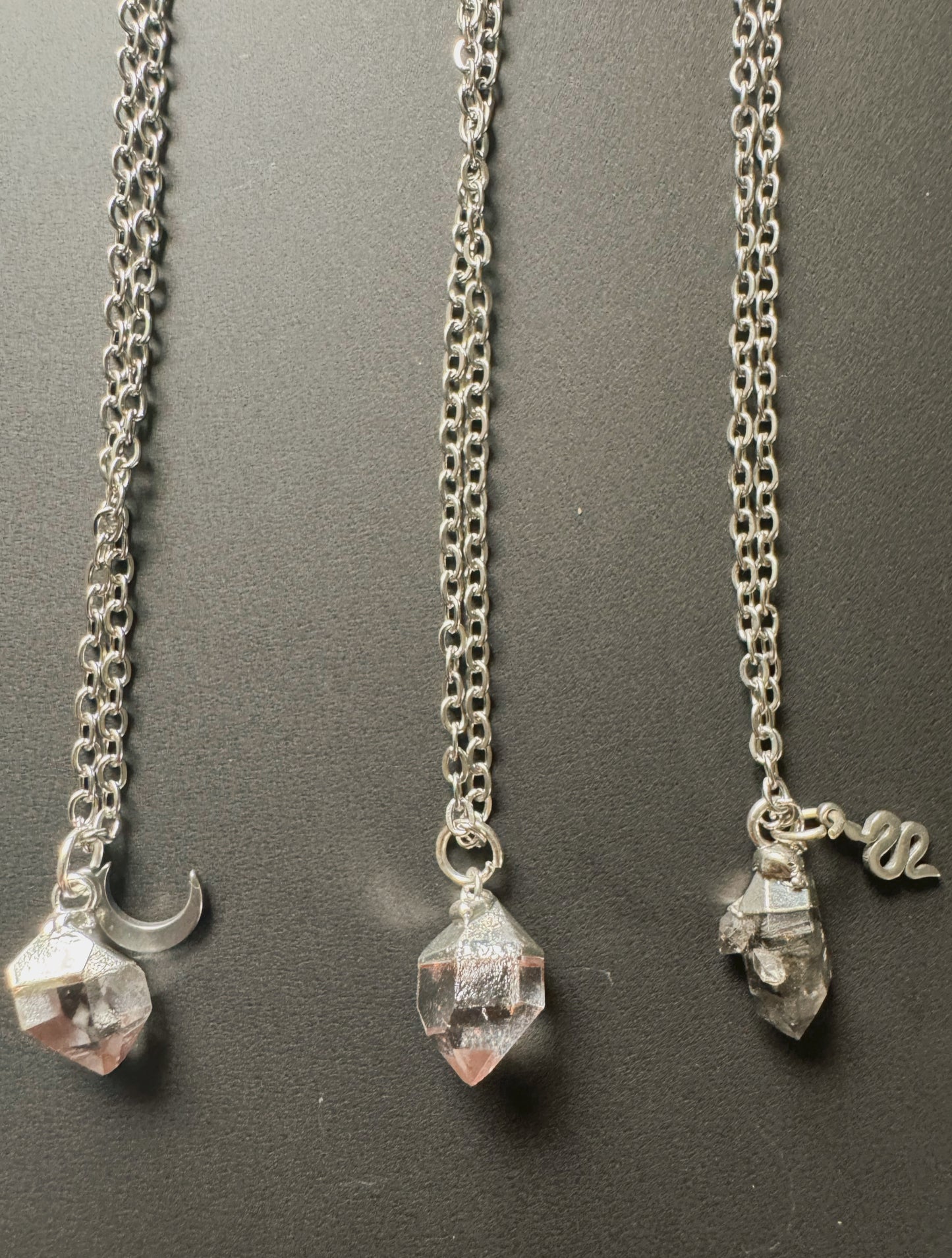 Herkimer Diamant Kette (silber)