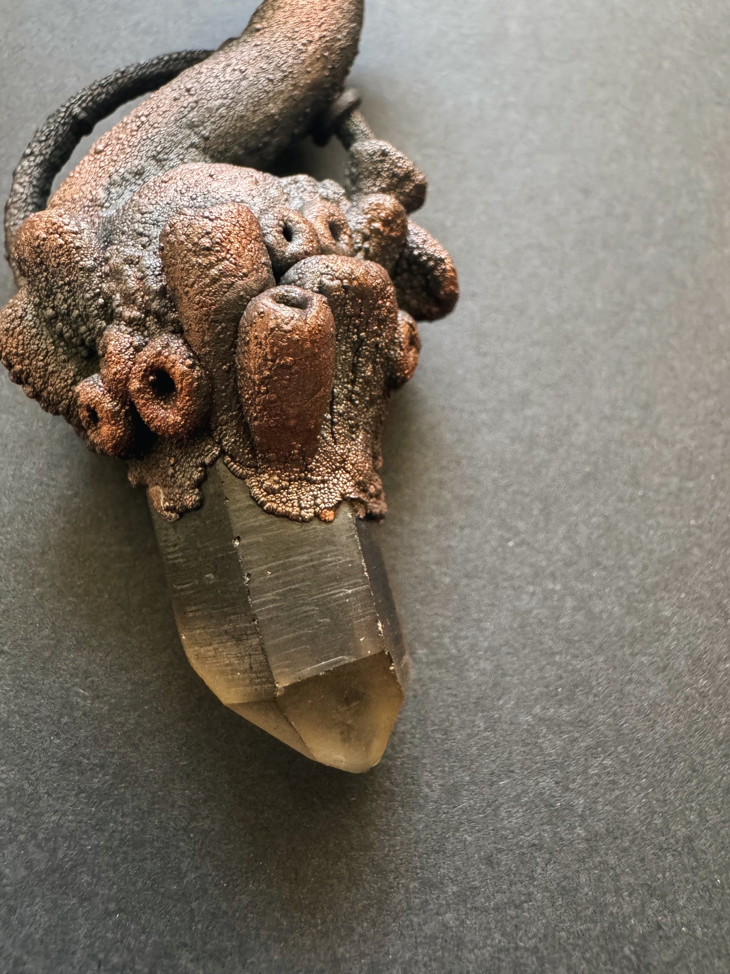 Smoky Quartz Mushroom