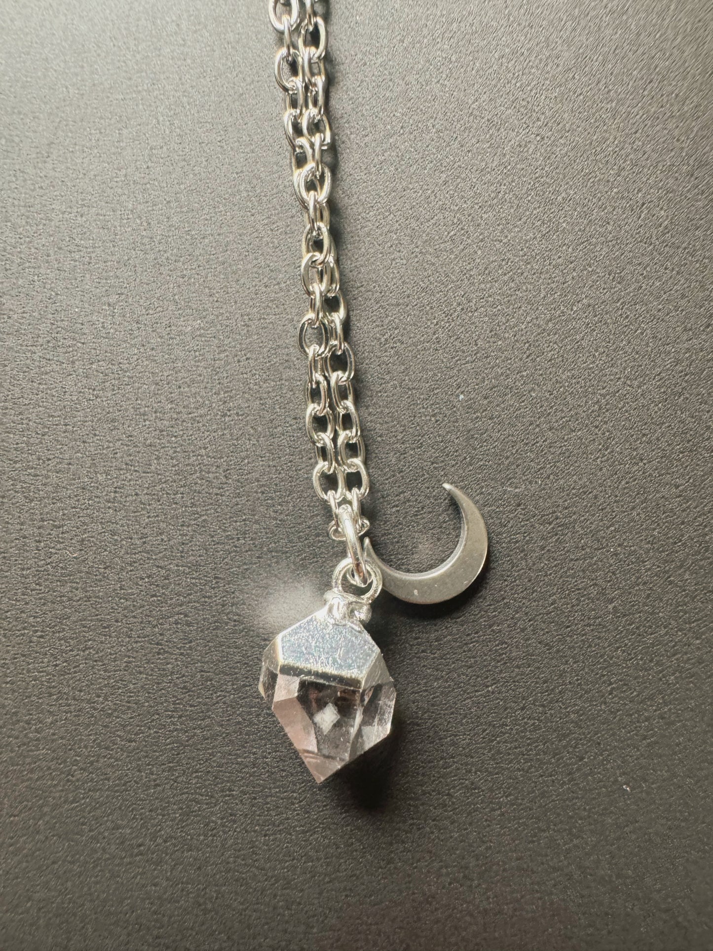 Herkimer Diamant Kette (silber)