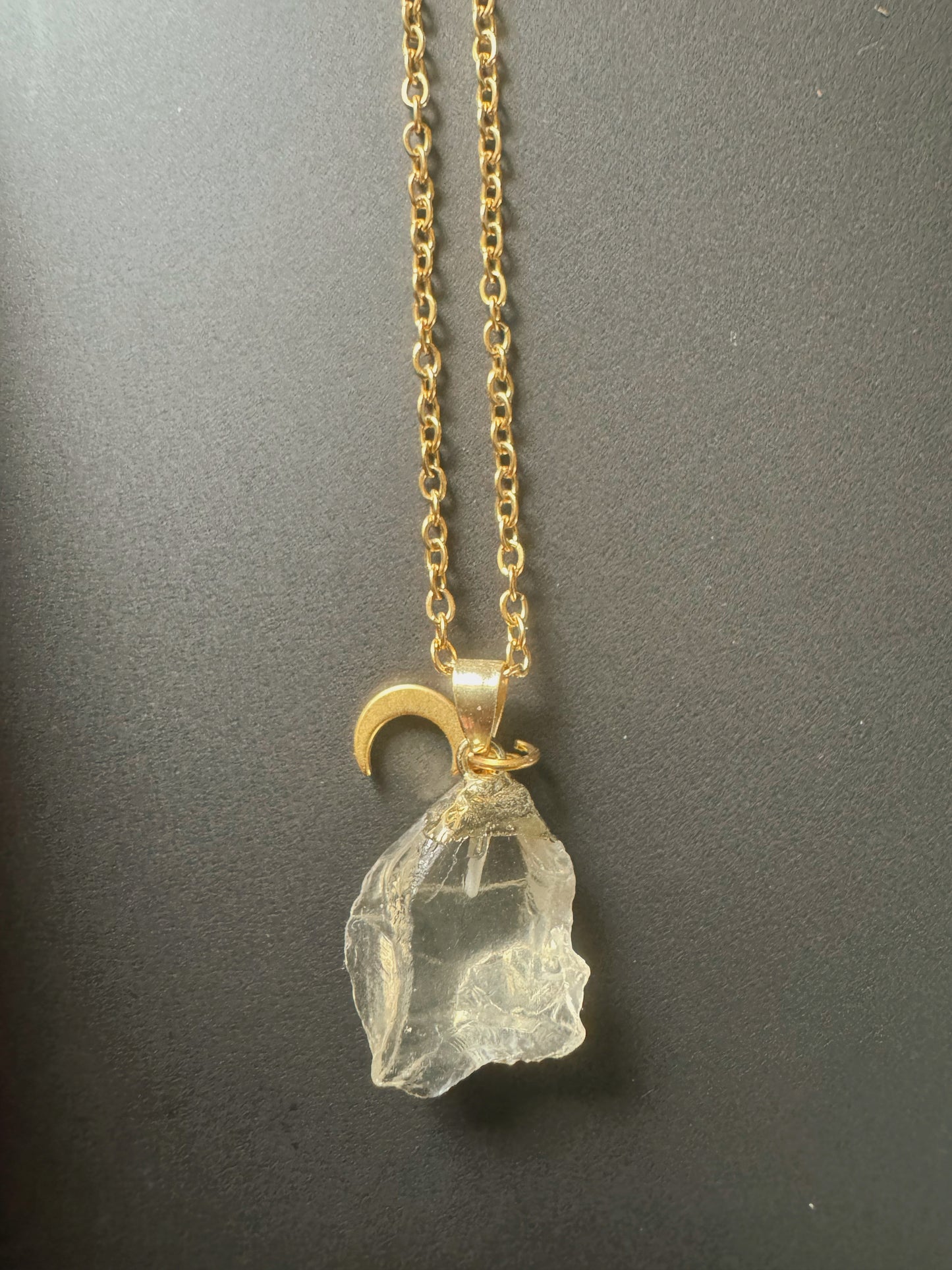 Lemonquarz (roh, gold)