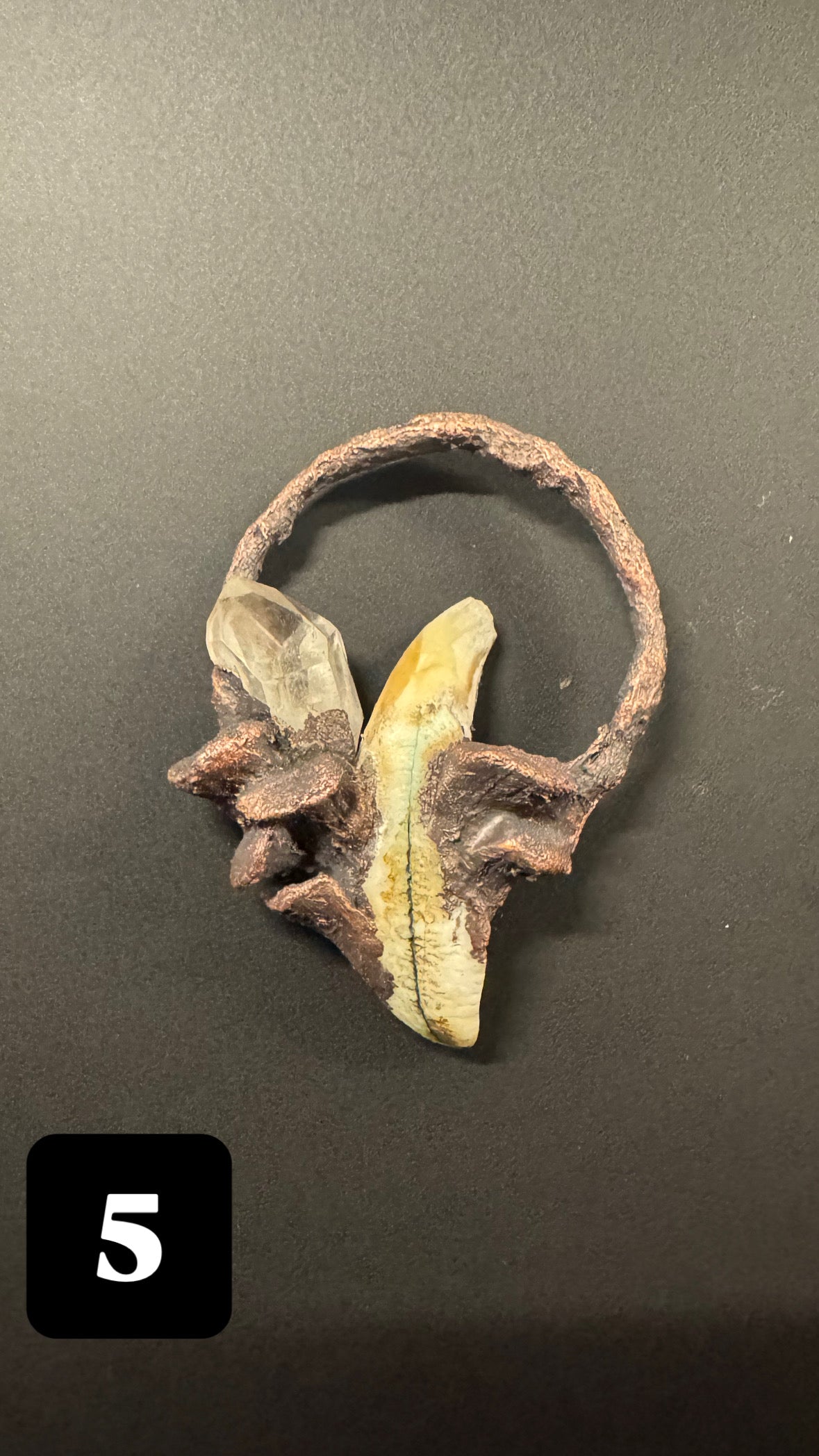 Teeth Lemurian Quarz Kette